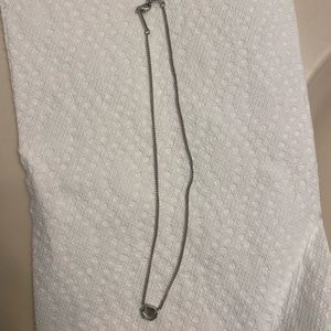 Silver Kendra Scott necklace